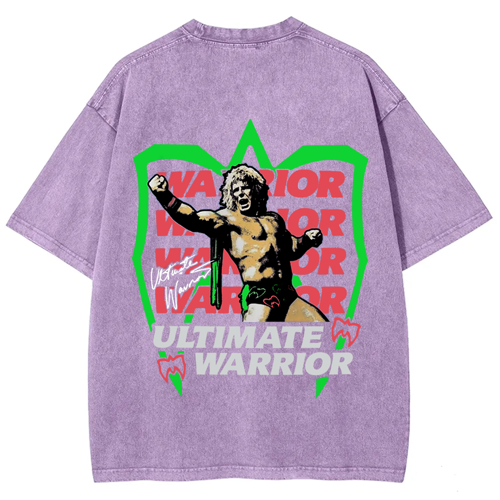 WWE Ultimate Warrior Wrestling Casual Printed t-Shirt