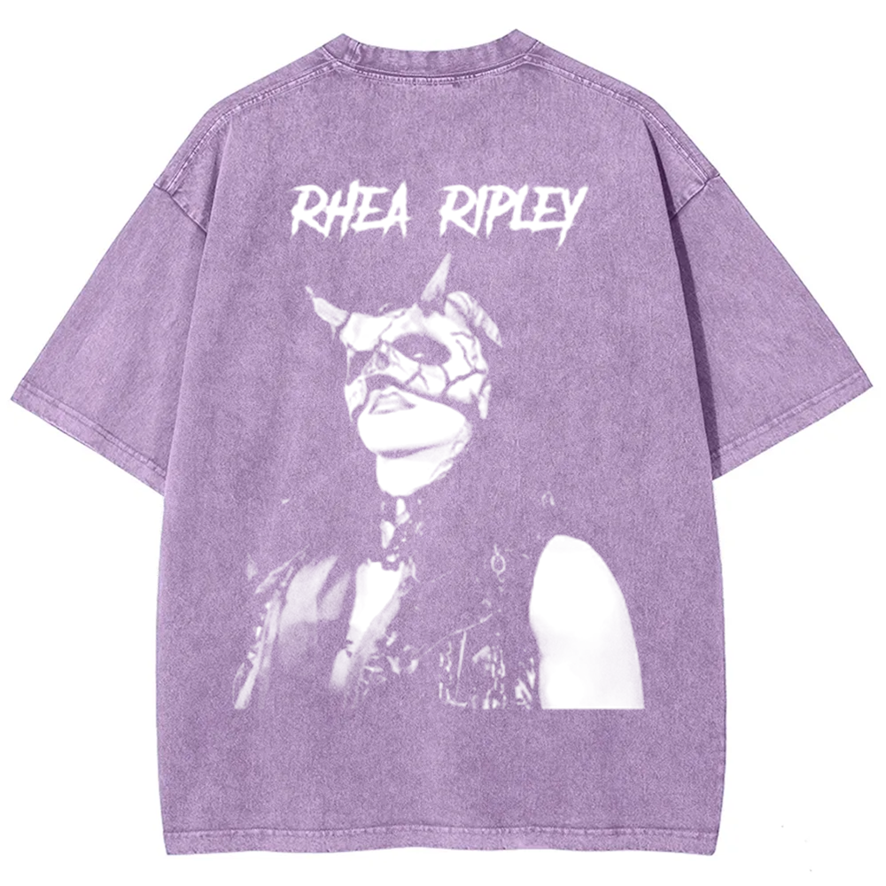 WWE Rhea Ripley The Mask Washed t-Shirt