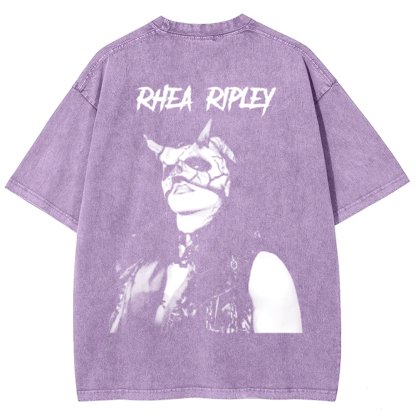 WWE Rhea Ripley The Mask Washed t-Shirt