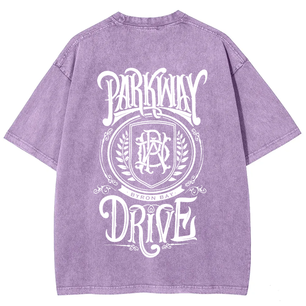 Unisex Vintage Washed  Parkway Drive Band t-Shirt