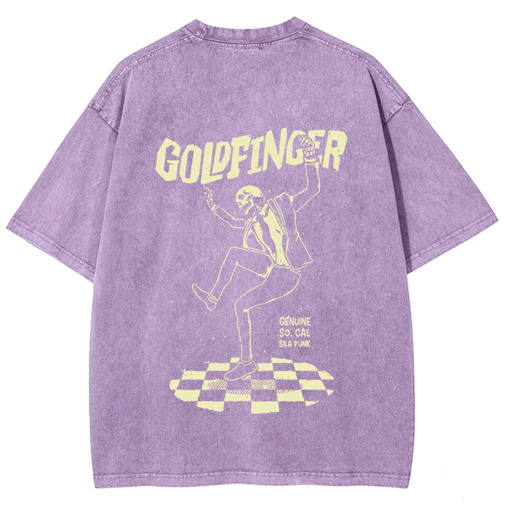 Unisex Vintage Goldfinger Band t-Shirt