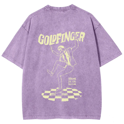 Unisex Vintage Goldfinger Band t-Shirt