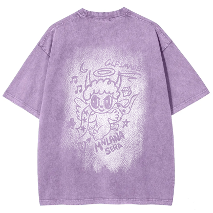 Unisex Vintage Angel Graphic t-Shirt