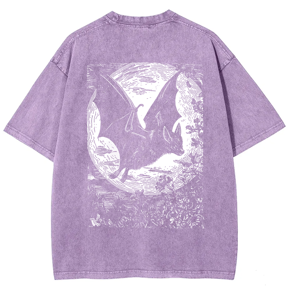 Unisex Vintage  Medieval Bat t-Shirt