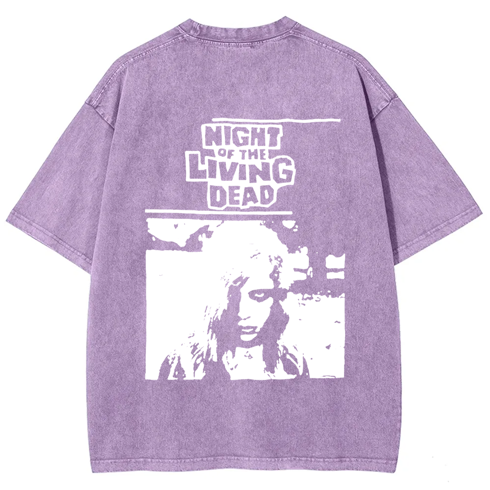 Unisex Vintage  Night of the living dead 1990 horror movie t-Shirt