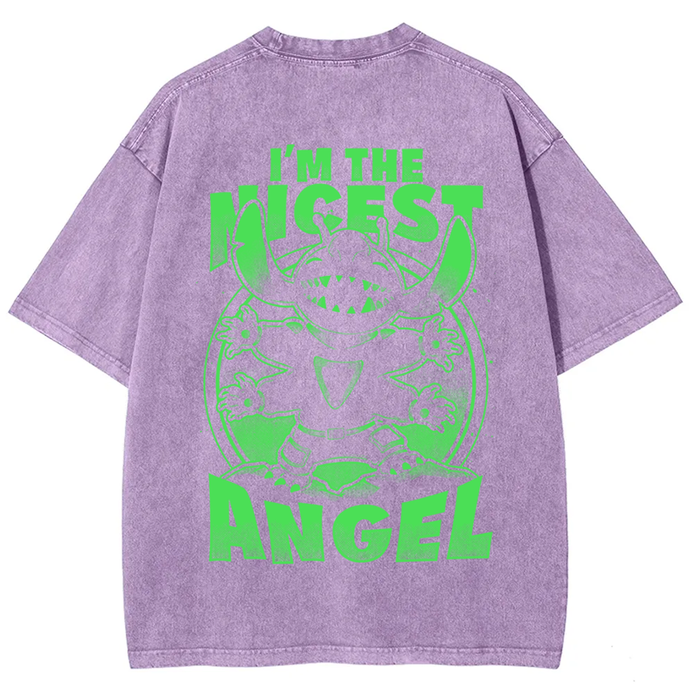Unisex Vintage Cute Alien Nice Angel t-Shirt