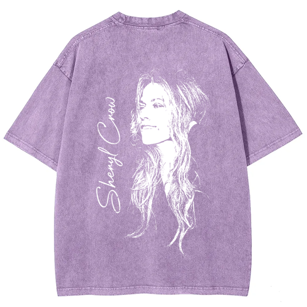 Unisex Vintage  Sheryl Crow Singer t-Shirt