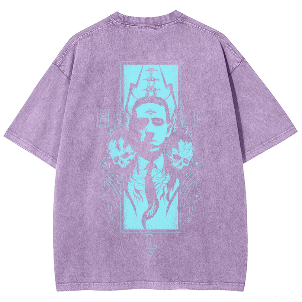 Unisex Vintage H.P. Lovecraft Celebrities  t-Shirt