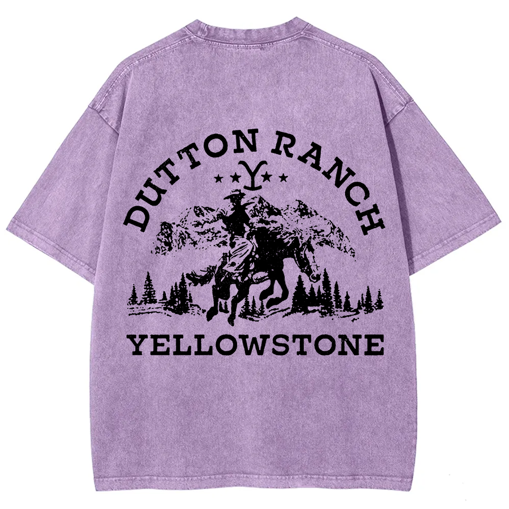 Unisex Vintage Yellowstone TV Series Casual Printed t-Shirt