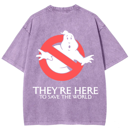 Unisex Vintage  Ghostbusters Horror Movie  t-Shirt