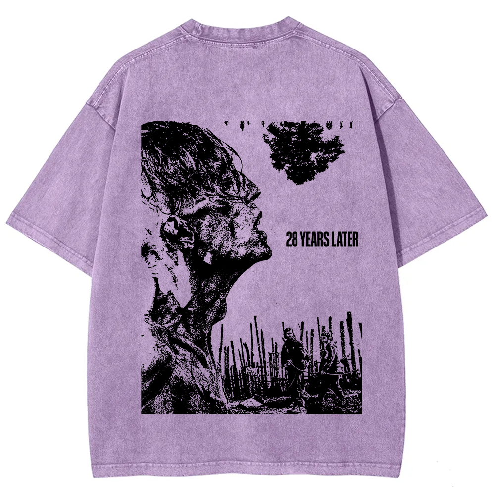 Unisex Vintage  28 years later horror movie 2025 t-Shirt