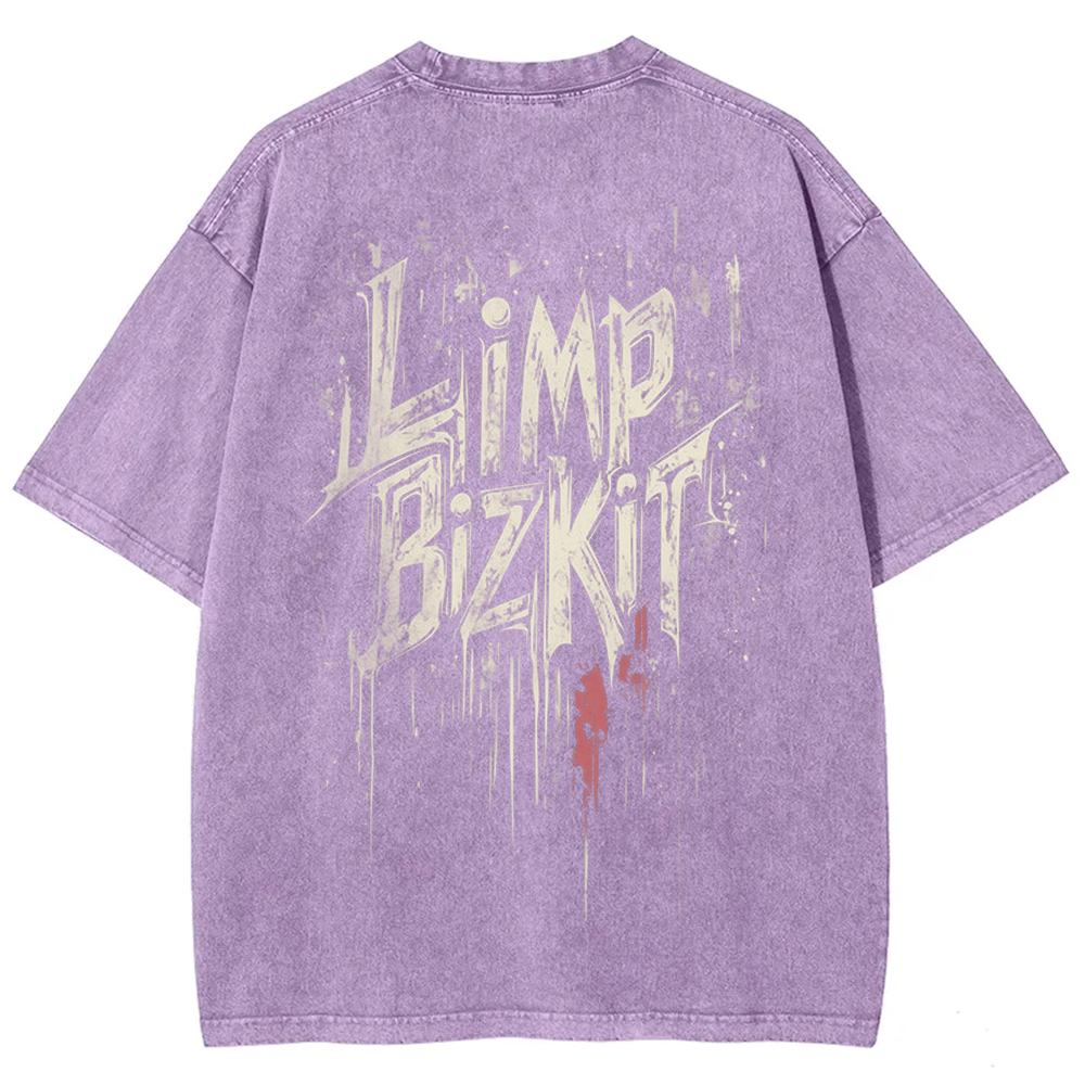 Unisex Vintage  Limp Bizkit Band  t-Shirt