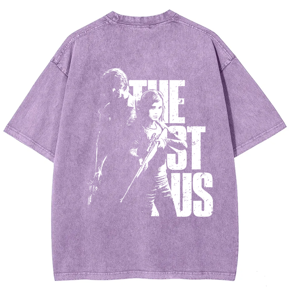 Unisex Vintage The Last of Us Horror Game Movie t-Shirt