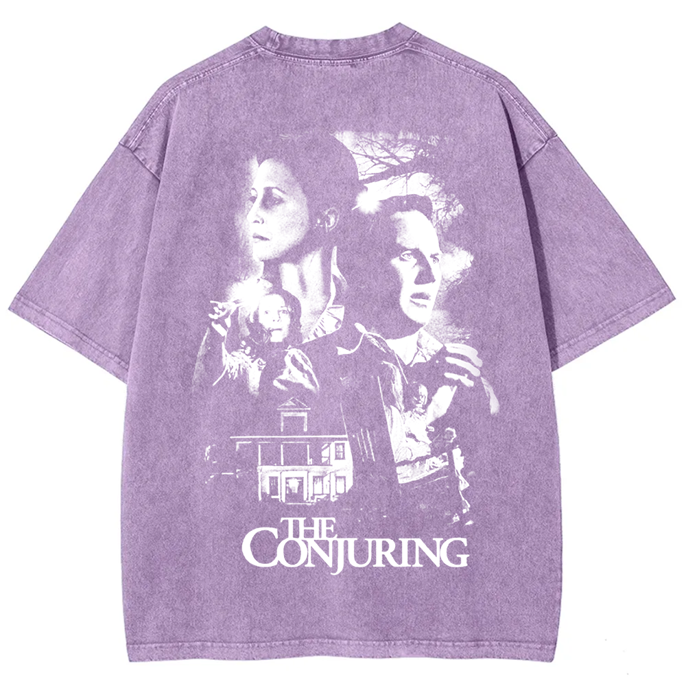 Unisex Vintage The Conjuring Horror Movie t-Shirt