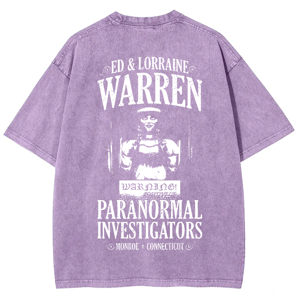 Unisex Vintage The Conjuring Horror Movie t-Shirt
