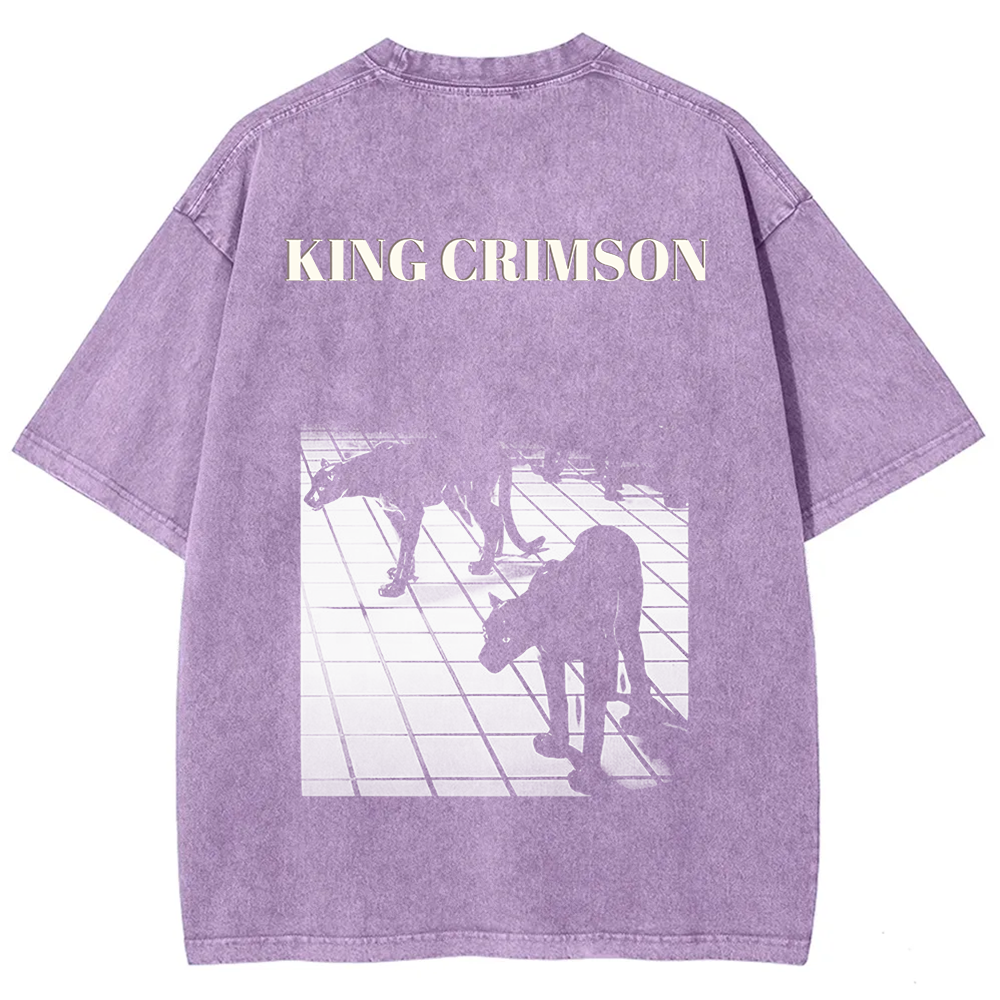 Unisex Vintage King Crimson Band t-Shirt