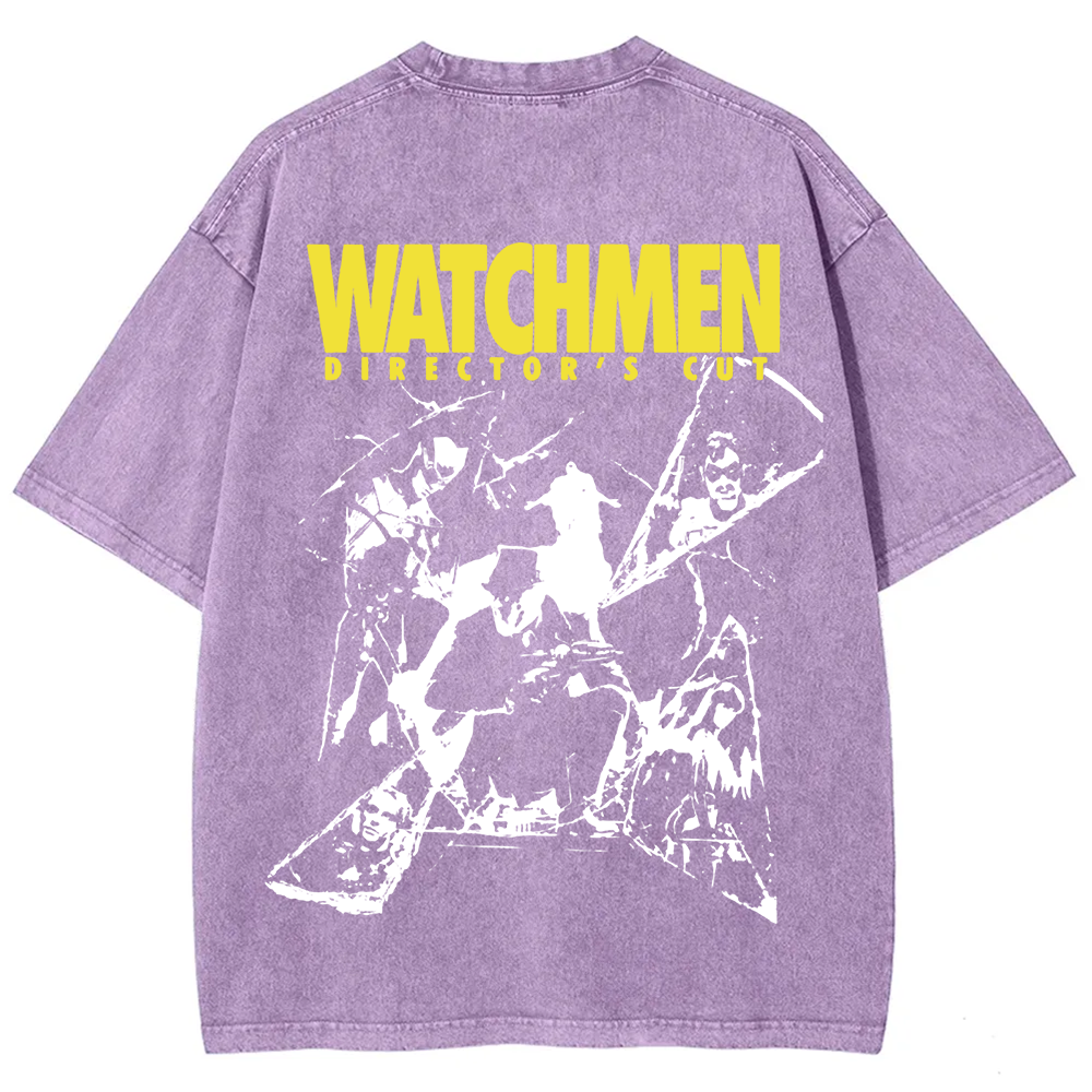 Unisex Vintage  Watchmen Crime Movie t-Shirt