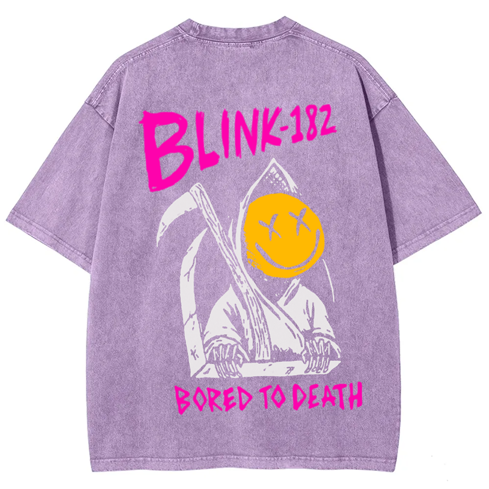 Unisex Vintage Blink 182 Band t-Shirt