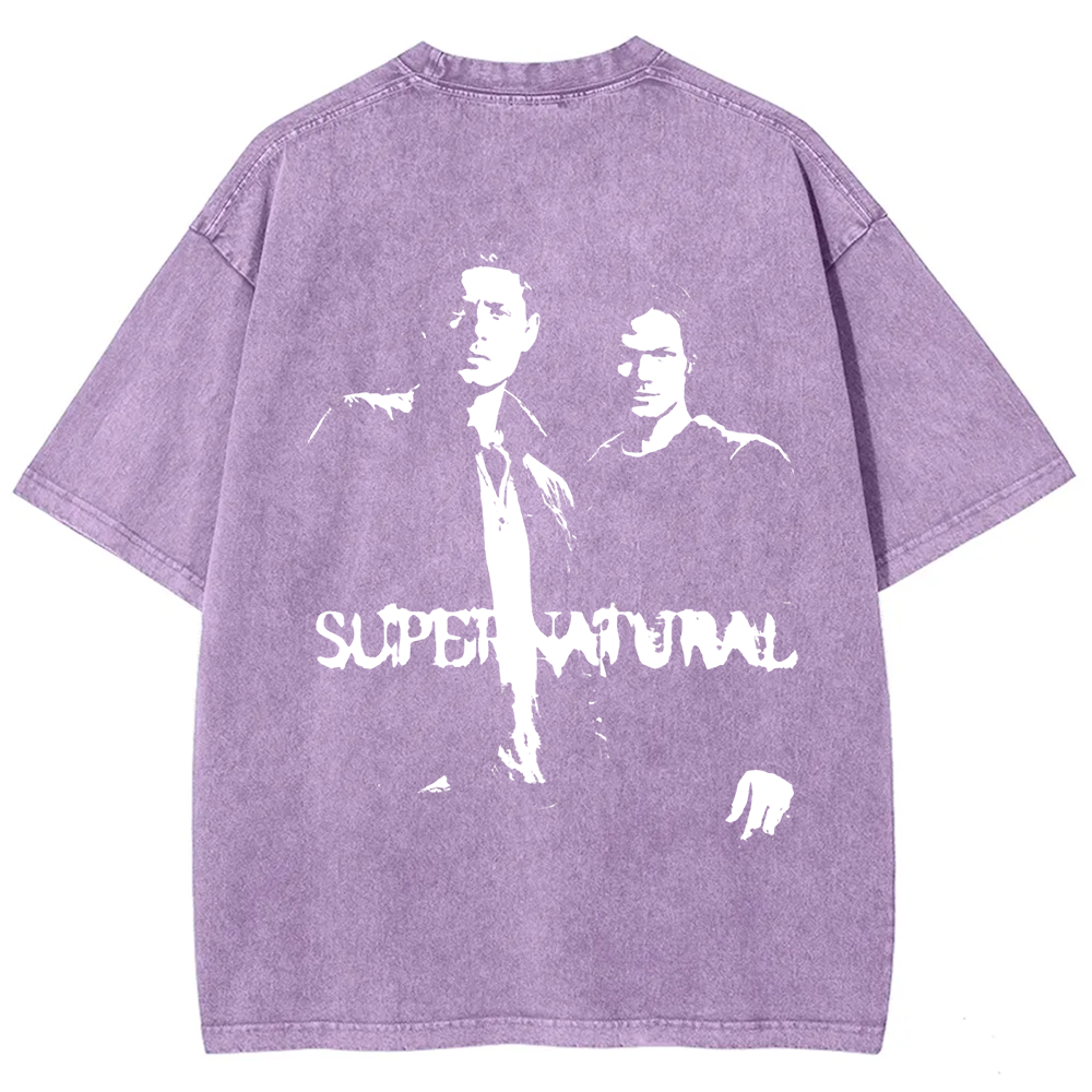 Unisex Vintage  Supernatural TV show t-Shirt