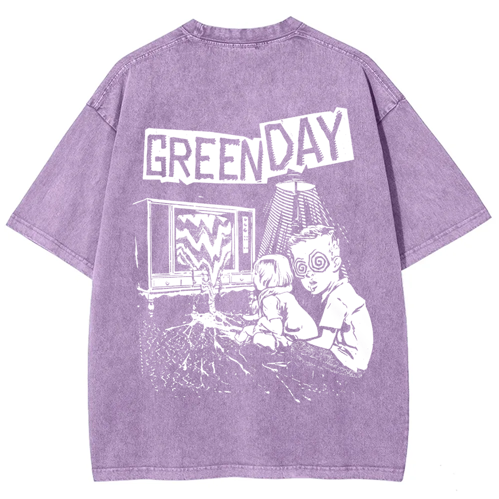 Unisex Vintage Green Day Band t-Shirt