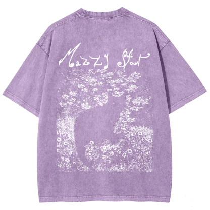 Unisex Vintage  Mazzy Star Band t-Shirt