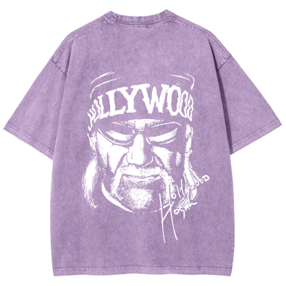 Unisex Vintage  Wrestling WCW Hollywood Hulk Hogan  t-Shirt