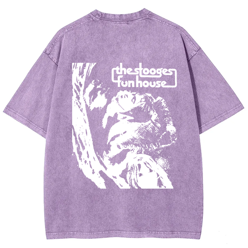 Unisex Vintage The Stooges Band Fun House Songs t-Shirt