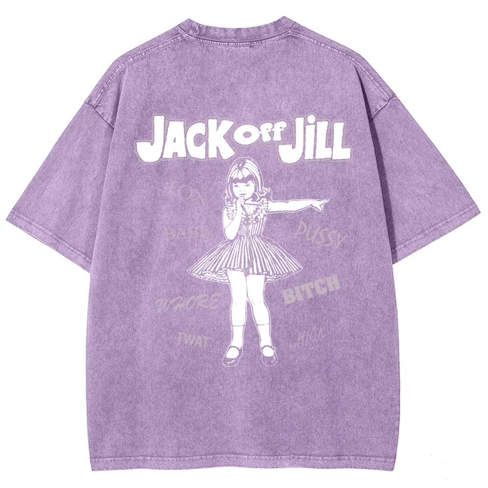 Unisex Vintage Jack Off Jill Band t-Shirt