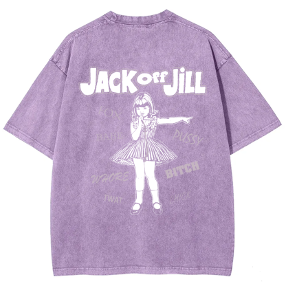 Unisex Vintage Jack Off Jill Band t-Shirt