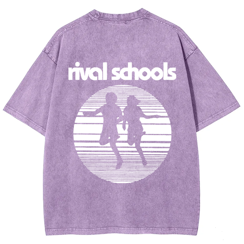 Unisex Vintage  Rival Schools Band t-Shirt