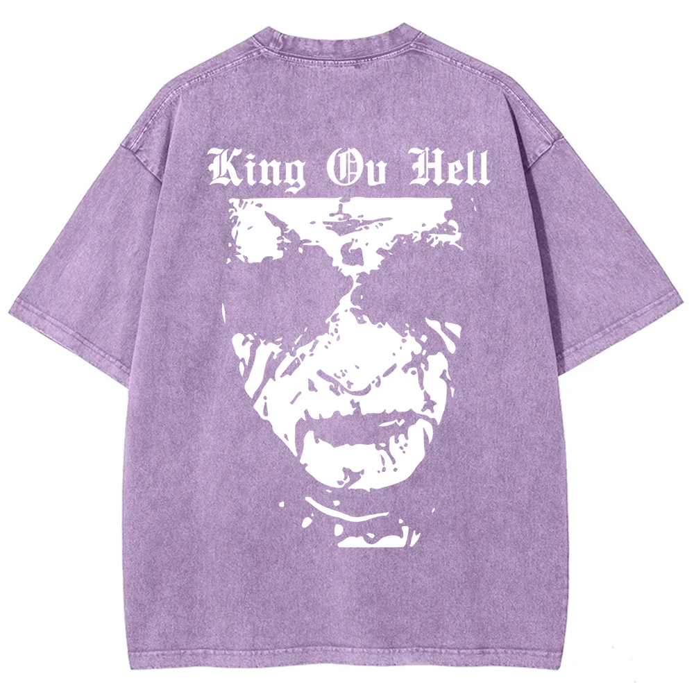 Unisex Vintage  King ov Hell Musicians t-Shirt