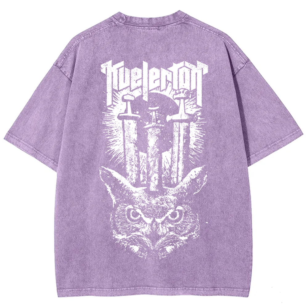 Unisex Vintage Kvelertak Band  t-Shirt