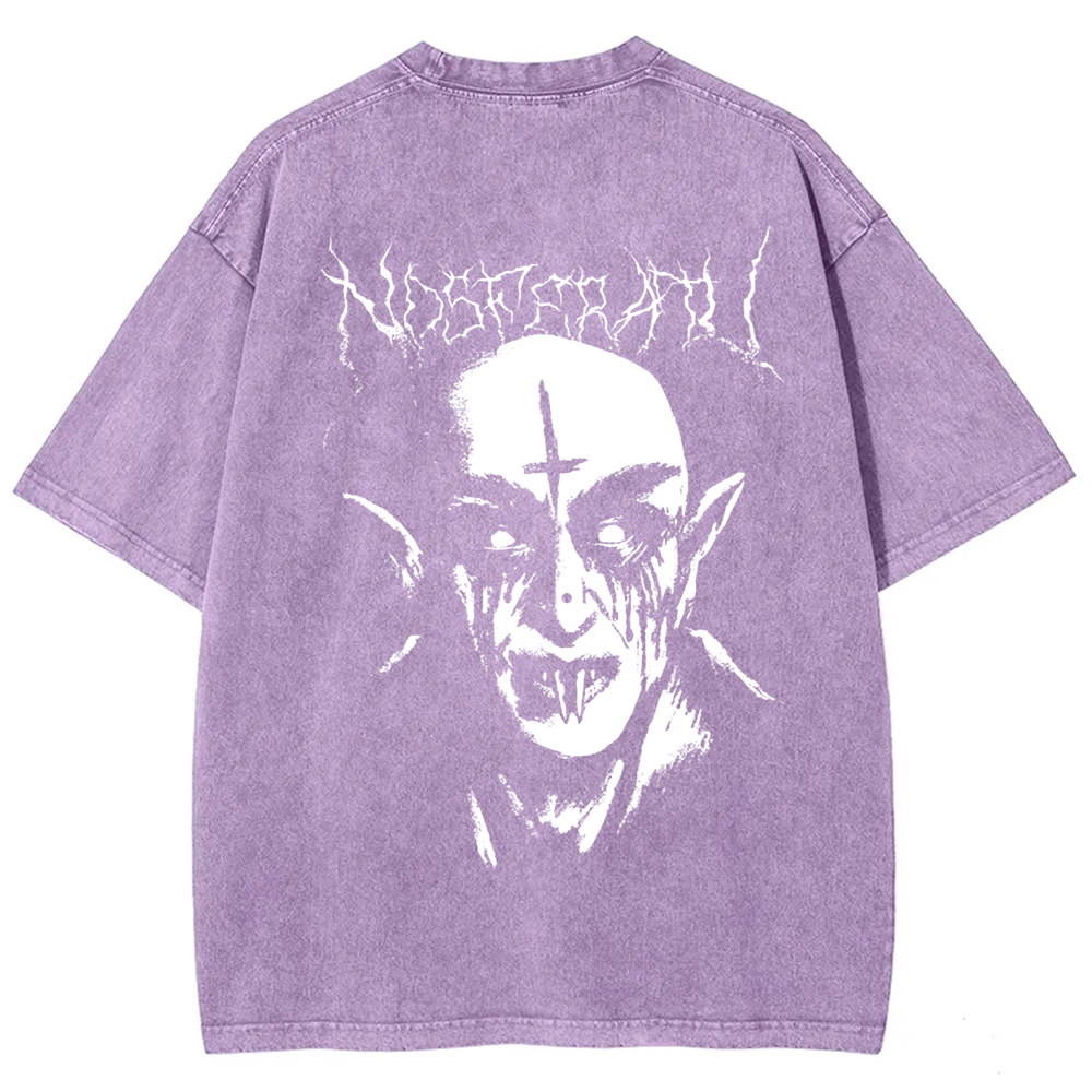 Unisex Vintage Black Metal Nosferatu Movie  t-Shirt