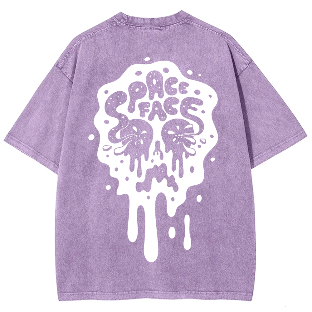 Unisex Vintage Spaceface Band  t-Shirt