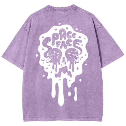 Unisex Vintage Spaceface Band  t-Shirt