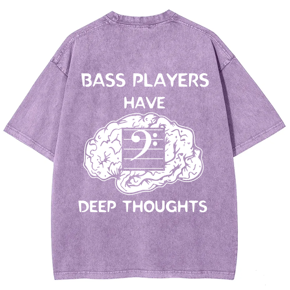 Unisex Vintage Bass Player t-Shirt