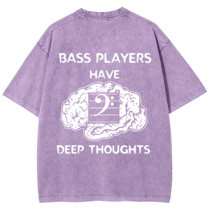 Unisex Vintage Bass Player t-Shirt