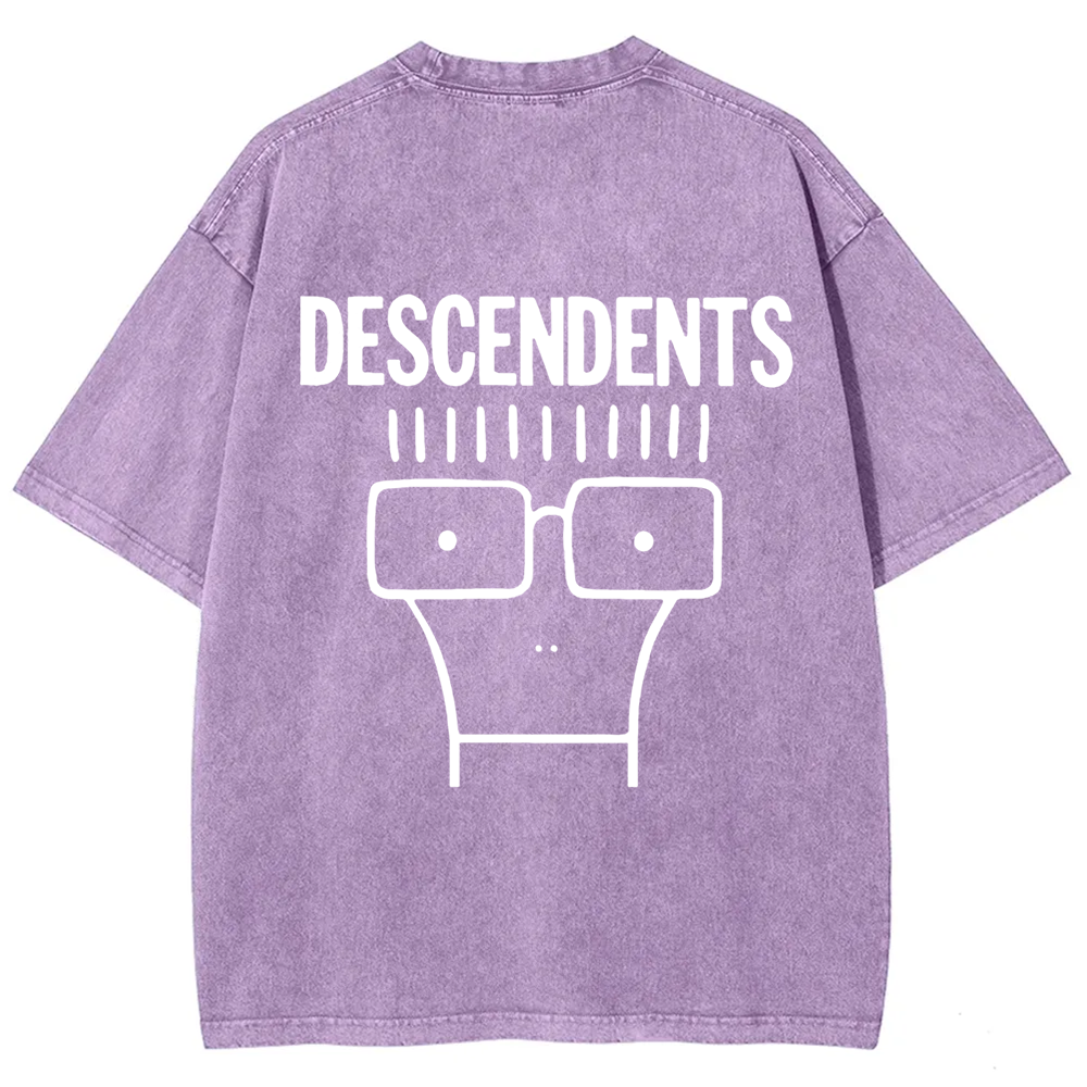Unisex Vintage Descendents Punk Rock Band t-Shirt