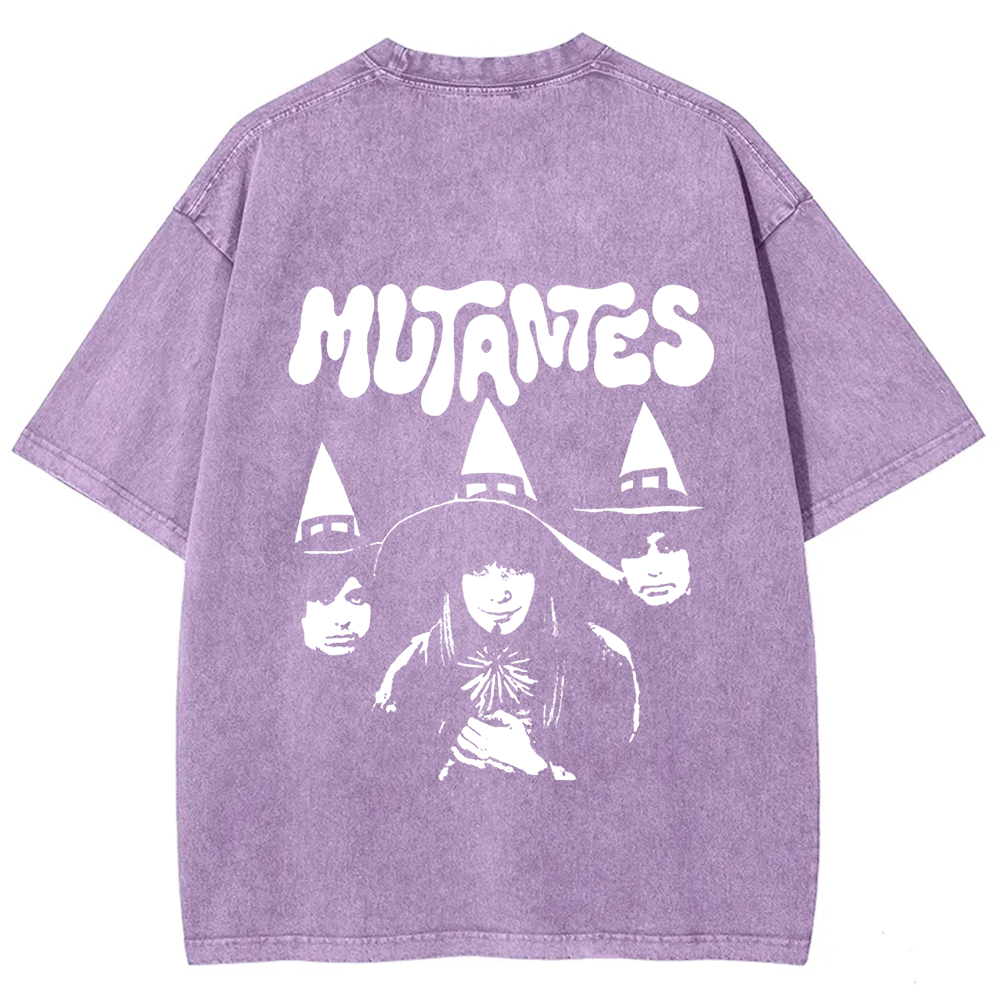 Unisex Vintage Os Mutantes Rock Band t-Shirt