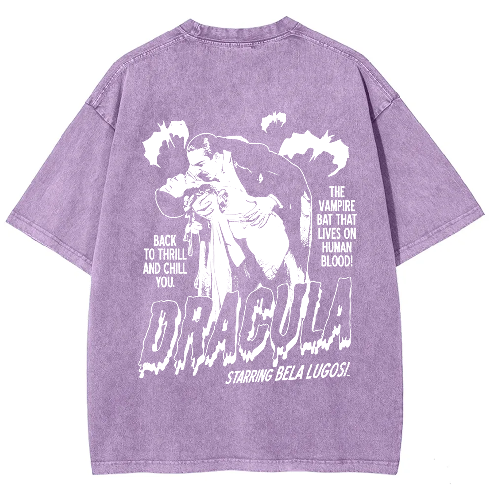 Unisex Vintage  Vampire Dracula Art t-Shirt