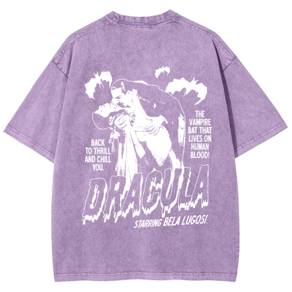 Unisex Vintage  Vampire Dracula Art t-Shirt