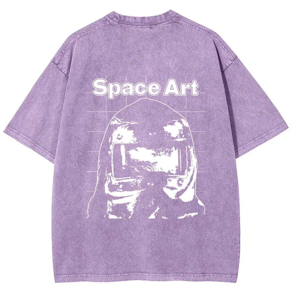 Unisex Vintage Space Art Band t-Shirt