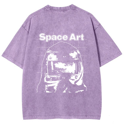Unisex Vintage Space Art Band t-Shirt