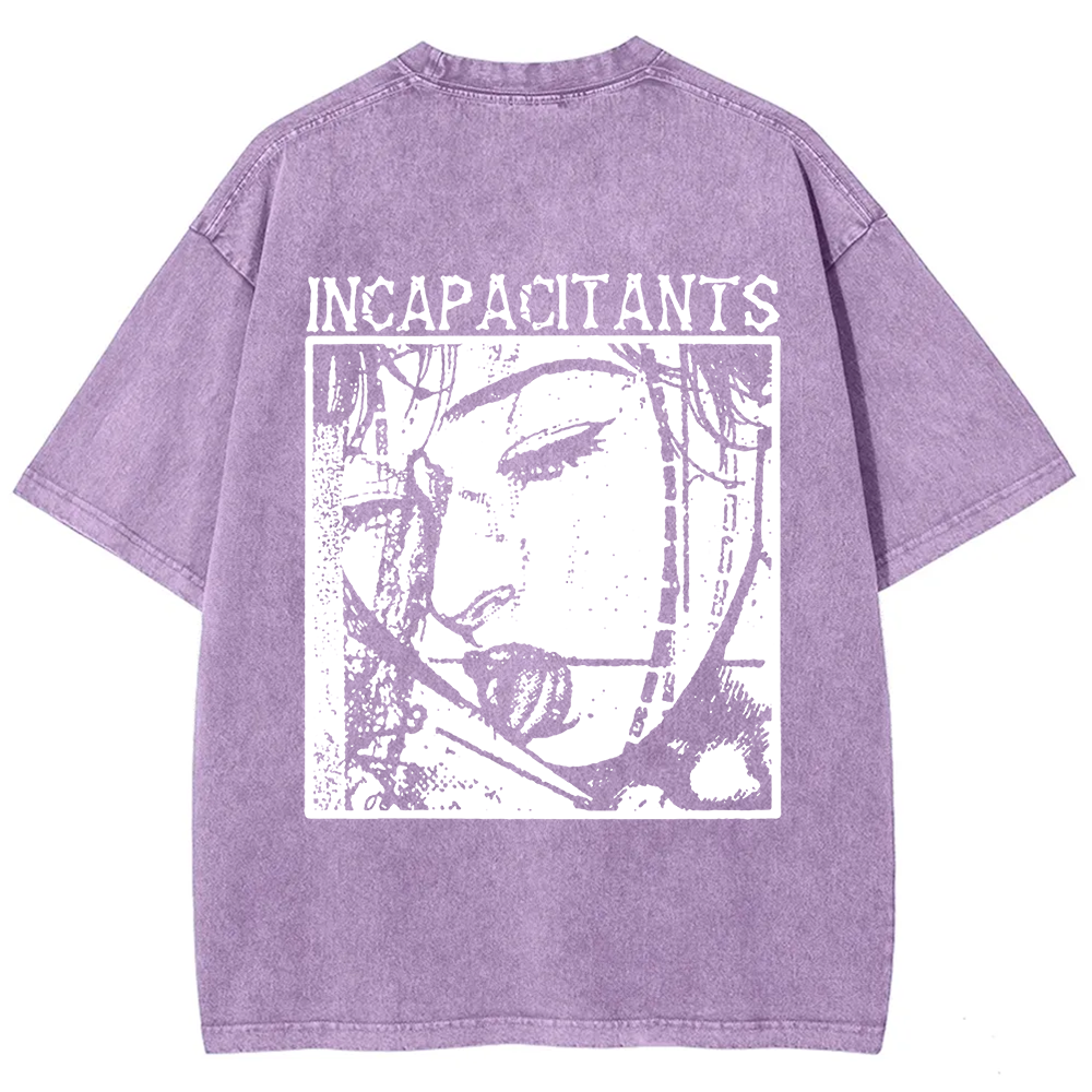 Unisex Vintage Incapacitants Band t-Shirt