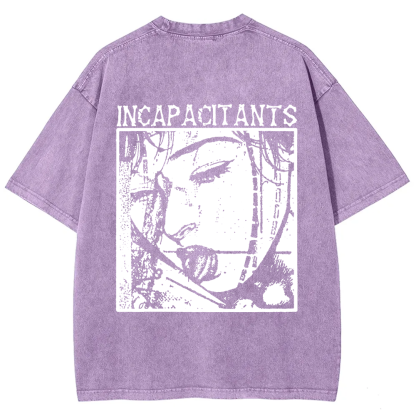 Unisex Vintage Incapacitants Band t-Shirt