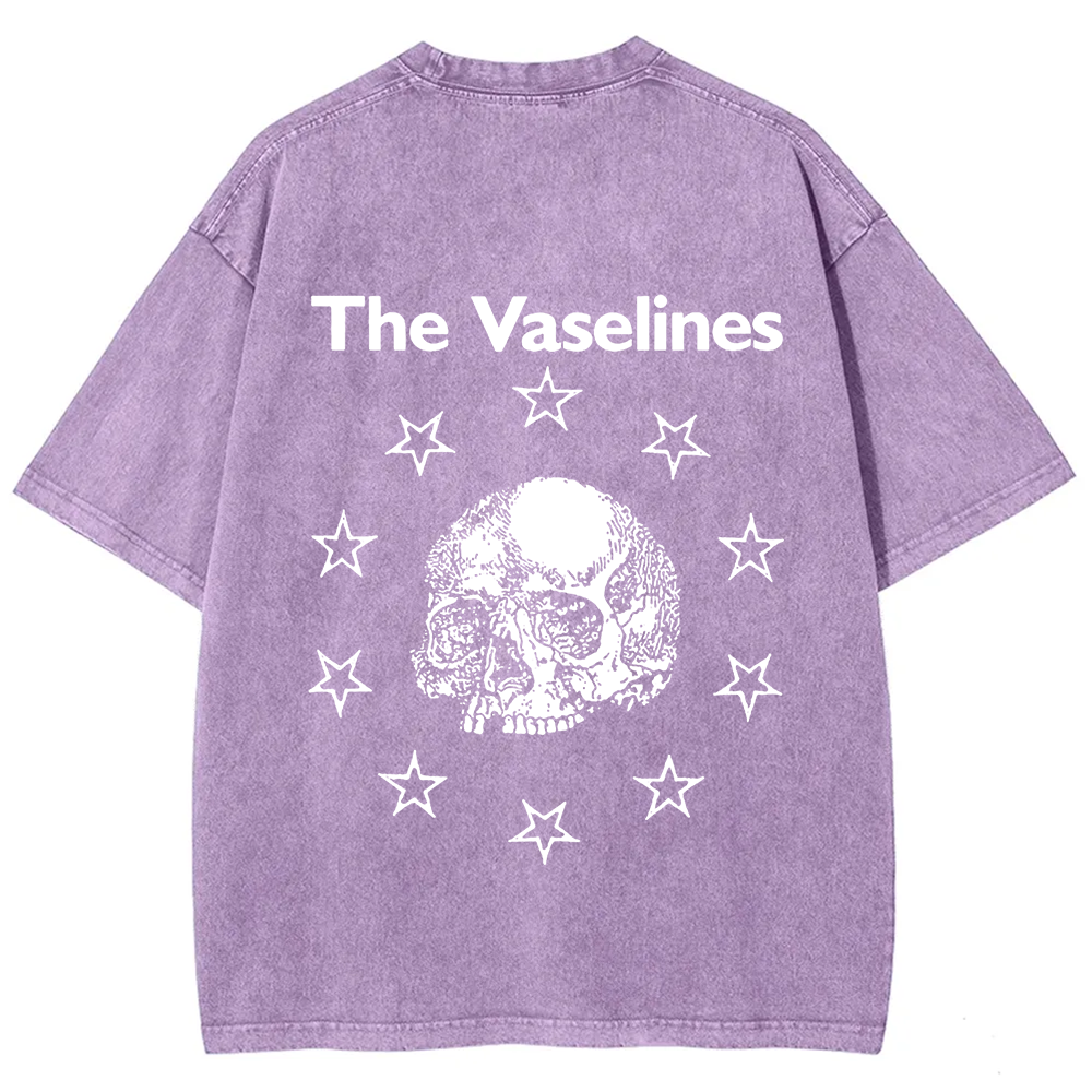 Unisex Vintage The Vaselines Rock Band  t-Shirt
