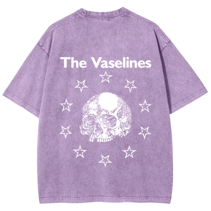 Unisex Vintage The Vaselines Rock Band  t-Shirt