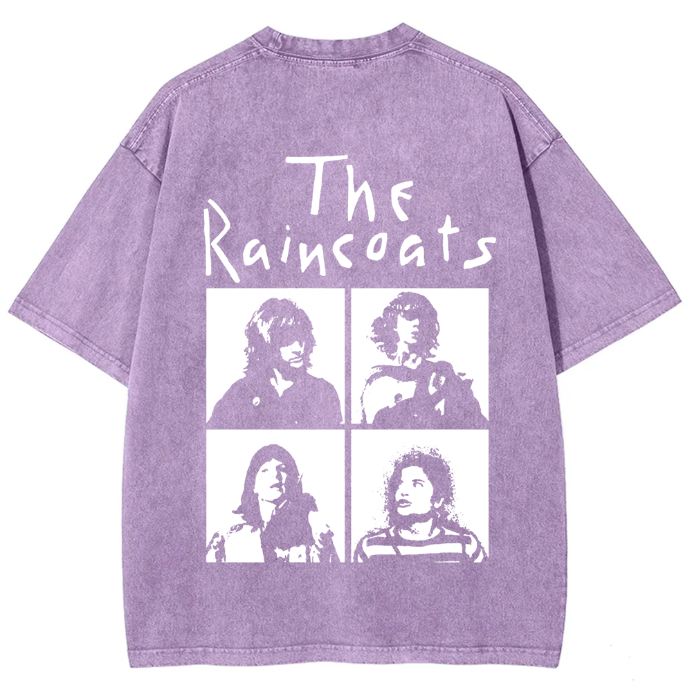 Unisex Vintage The Raincoats Punk Band t-Shirt