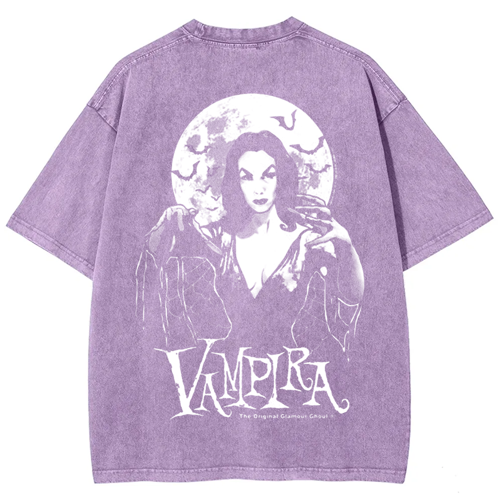 Unisex Vintage Vampira Singer  t-Shirt