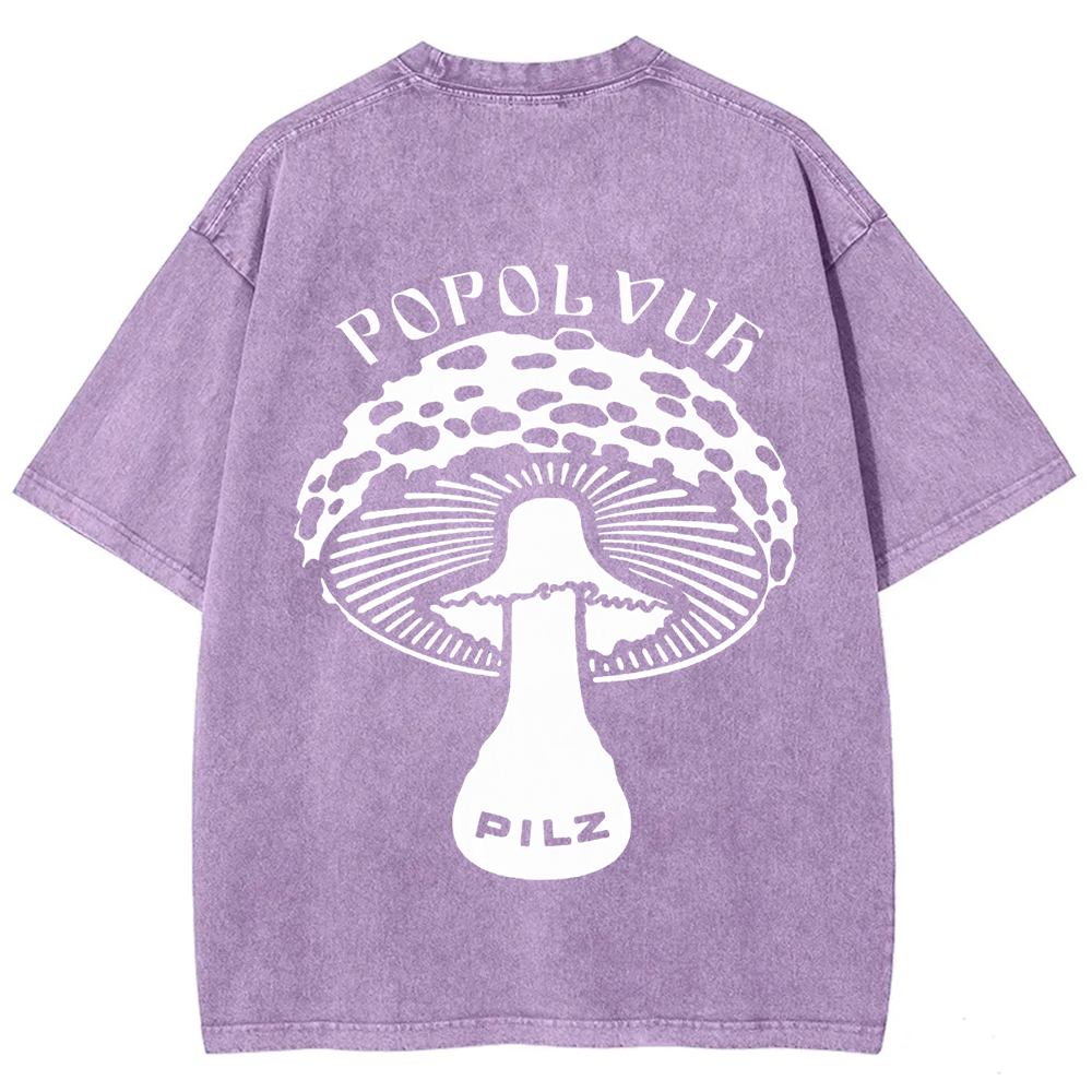 Unisex Vintage  Popol Vuh Rock Band t-Shirt
